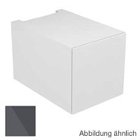 Модуль Keuco 31310110100 Edition 11 нижнего шкафа 35х53.5 см, для встройки снизу, антрацит/стекло антрацит Модуль Keuco 31310110100 Edition 11 нижнего шкафа 35х53.5 см, для встройки снизу, антрацит/стекло антрацит