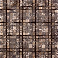 Мозаика Мира Natural M022-15T(Emperador Dark) 30.5x30.5 Каменная мозаика