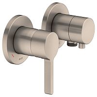 Смеситель Keuco 51551051121 Edition 400 встраиваемый, однорычажный, никель шлифованный