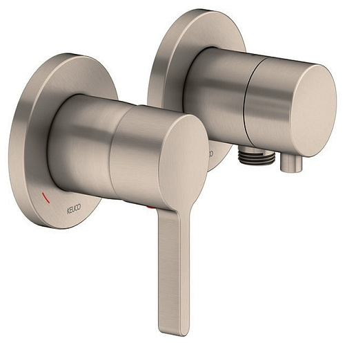 Смеситель Keuco 51551051121 Edition 400 встраиваемый, однорычажный, никель шлифованный Смеситель Keuco 51551051121 Edition 400 встраиваемый, однорычажный, никель шлифованный