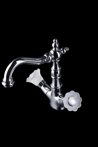 Смеситель Boheme 272-Camelia Сamelia для умывальника, высокий, хром