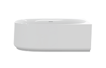 Акриловая ванна Cezares LUX CZR-LUX-CORNER-165-80-58-R