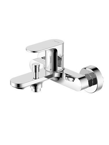 Смеситель для ванны с душем Aquatek АЛЬФА AQ1940CR Смеситель для ванны с душем Aquatek АЛЬФА AQ1940CR