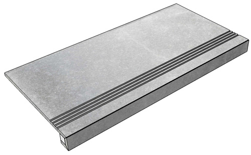 Ступень Ceramica Rondine Himalaya GTHimalayaGrey36_4 30x60 купить недорого в интернет-магазине Керамос