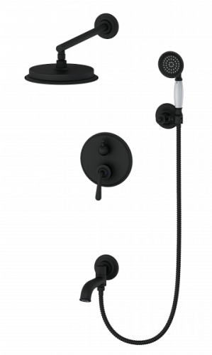Душевая система Wonzon & Woghand WW-88939008-MB Душевая система Wonzon & Woghand WW-88939008-MB