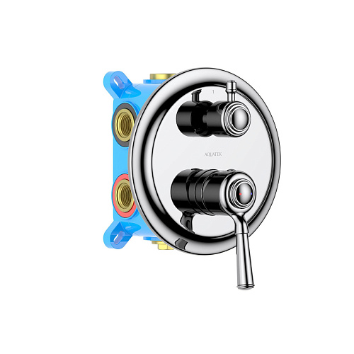 Смеситель Aquatek КЛАССИК AQUATEK AQ1547CR Смеситель Aquatek КЛАССИК AQUATEK AQ1547CR