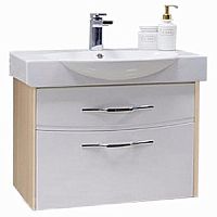 Тумба Акватон 1A192001IFSC0 Инфинити 76 под раковину, 73х36 см, ясень коимбра/хром глянец