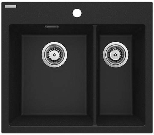 Мойка Deante ZQE_G503 Eridan кухонная гранитная 60x52 см, графит металлик Мойка Deante ZQE_G503 Eridan кухонная гранитная 60x52 см, графит металлик