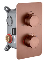 Смеситель встраиваемый Boheme Cell 134-2-BRB