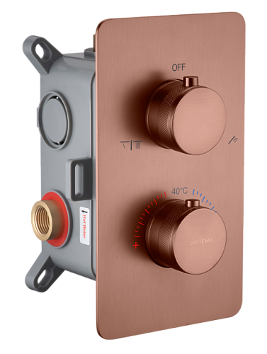 Смеситель встраиваемый Boheme Cell 134-2-BRB Смеситель встраиваемый Boheme Cell 134-2-BRB