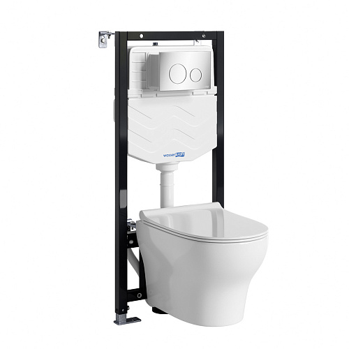 Система инсталляции WasserKRAFT ALLER 10TLT.010.ME.CH02.H001