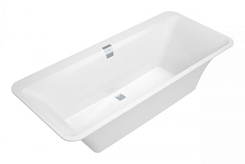 Ванна Quaryl Villeroy & Boch UBQ180SQE7DV-01 Squaro Edge 12, альпийский белый