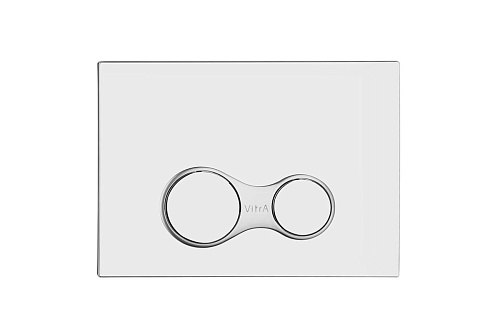 Клавиша смыва Vitra 740-0480 Sirius, двойной смыв, глянцевый хром Клавиша смыва Vitra 740-0480 Sirius, двойной смыв, глянцевый хром