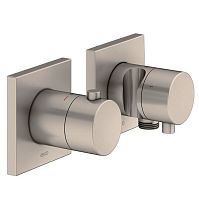 Смеситель Keuco 51153051232 Edition 11 с термостатом для встройки, никель шлифованный