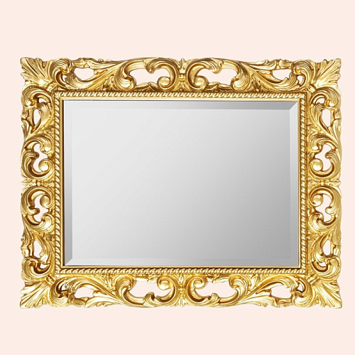 Зеркало 94*h74 см (SC25) Tiffany World, 71139, рама: дерево, отделка: золото,71139oro снят с производства