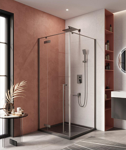 Душевой уголок Cezares LINER LINER-A-1-90-C-GM-L