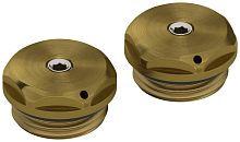 Спускной клапан Сунержа 05-1200-0000 d 25 мм / G 1/2" НР / 2 шт., состаренная бронза