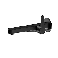 Смеситель Keuco 59516371301 IXMO для умывальника однорычажный, черный матовый