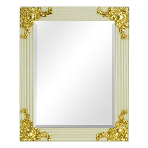 Зеркало Migliore 30603 прямоугольное 80х65х4 см, Avorio Dorato купить недорого в интернет-магазине Керамос