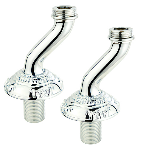 Полуколонны Migliore 18572 Cristalia смесителя для ванны, хром