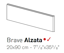 Декоративный элемент AtlasConcorde Brave BravePearlAlzata20x90