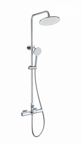 Душевая система с термостатом Wonzon & Woghand  WW-C3017-A-CR