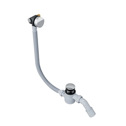 Слив-перелив для ванны Excellent ARIN.3410CR Hover с наполнением, хром Слив-перелив для ванны Excellent ARIN.3410CR Hover с наполнением, хром