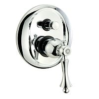 Смеситель Migliore 26883 Bomond скрытого монтажа монокомандный, 2-х позиционный с девиатором, хром