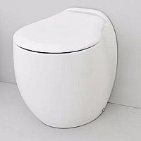 Чаша унитаза Artceram BLV002 05 00/ L3140 bi matt Blend приставного, 36х52 см, белая матовая