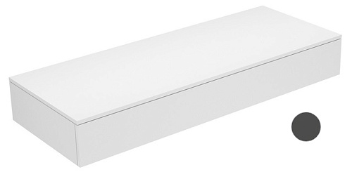 Тумба Keuco 31760150000 Edition 400 боковая 140х53.5 см, антрацит/стекло матовое антрацит купить недорого в интернет-магазине Керамос Тумба Keuco 31760150000 Edition 400 боковая 140х53.5 см, антрацит/стекло матовое антрацит купить недорого в интернет-магазине Керамос