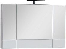 Зеркальный шкаф Aquanet 00165372 Нота без подсветки, 100х67 см, белый