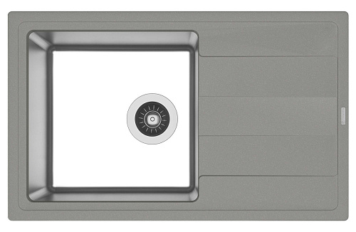 Мойка для кухни Florentina 21.395.D0780.305 Комби 78х48 см, серая Мойка для кухни Florentina 21.395.D0780.305 Комби 78х48 см, серая снят с производства