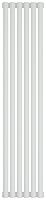 Радиатор Сунержа 30-0302-1206 Эстет-11 отопительный н/ж 1200х270 мм/ 6 секций, матовый белый
