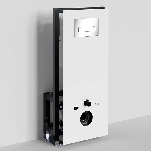 Система инсталляции WasserKRAFT Glan 66TLT.010.ME.WH.CH03