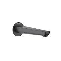 Излив Aquatek AQ1141MB Бетта для ванны, черный матовый