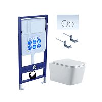 Инсталляция с подвесным унитазом Aquatek ЛИБРА New SET EY AQUATEK ЛИБРА N KDI15