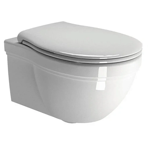 Чаша унитаза GSI 8712 11 bi Classic подвесного 37х55 см, белый глянцевый Чаша унитаза GSI 8712 11 bi Classic подвесного 37х55 см, белый глянцевый