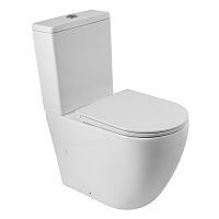 Комплект Унитаз+Сиденье BelBagno SFERA-R BB2141CPR/BB902SC