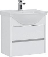 Тумба с раковиной Aquanet 00245864 Сидней, 61х30 см, белая