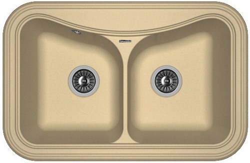 Мойка для кухни Florentina 20.175.E0780.306 Крит 78х51 см, капучино снят с производства