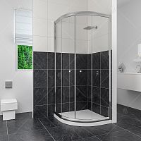 Душевой угол RGW CL-51 04095188-51 Classik полукруглый 80х80х185 см, стекло - шиншилла Душевой угол RGW CL-51 04095188-51 Classik полукруглый 80х80х185 см, стекло - шиншилла