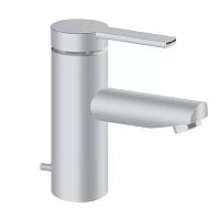 Смеситель Keuco 53902170001 Plan blue для умывальника однорычажный, излив 9 см, алюминий finish