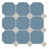 Неглазурованный керамогранит TOPCER Field Material 4411OCT16/1C_BlueCobalt/White