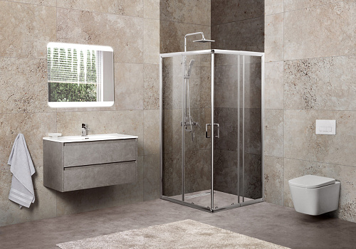 BelBagno UNIQUE-A-2-85/100-C-Cr Душевой уголок BelBagno UNIQUE-A-2-85/100-C-Cr Душевой уголок