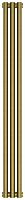 Радиатор Сунержа 05-0301-1203 Эстет-1 отопительный н/ж 1200х135 мм/ 3 секции, состаренная бронза