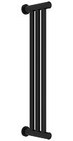 Полотенцесушитель водяной Сунержа 31-0124-0600 Хорда 600х195 мм, матовый черный