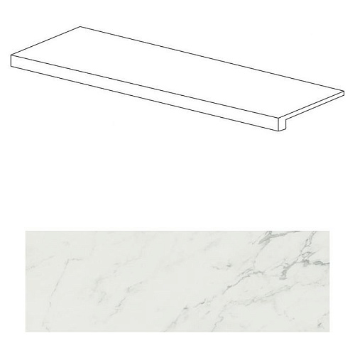 Ступень AtlasConcorde MARVEL MarvelCalacattaScalino33x75 купить недорого в интернет-магазине Керамос