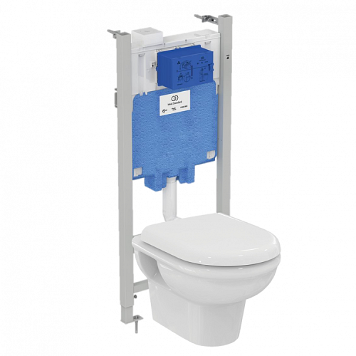 Комплект 3 в 1 Ideal Standard RX002602 Prosys 2.0. Exacto: подвесной унитаз Rimless R002601 + крышка-сиденье UV09001 + инсталляция для монтажа R046367, Euro White (евробелый) Комплект 3 в 1 Ideal Standard RX002602 Prosys 2.0. Exacto: подвесной унитаз Rimless R002601 + крышка-сиденье UV09001 + инсталляция для монтажа R046367, Euro White (евробелый)