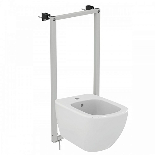 Комплект 2 в 1 Ideal Standard D386801 Prosys Tesi: подвесное биде T355201 + инсталляция для монтажа R016267, Euro White (евробелый) Комплект 2 в 1 Ideal Standard D386801 Prosys Tesi: подвесное биде T355201 + инсталляция для монтажа R016267, Euro White (евробелый)