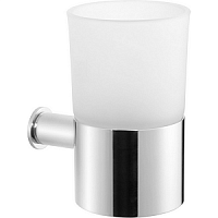 Стакан Cisal XI090500D1  Xionподвесной, цвет матовое стекло/нержавеющая  сталь